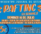Encuentro juvenil de Ugijar "RAFTING" en Benameji